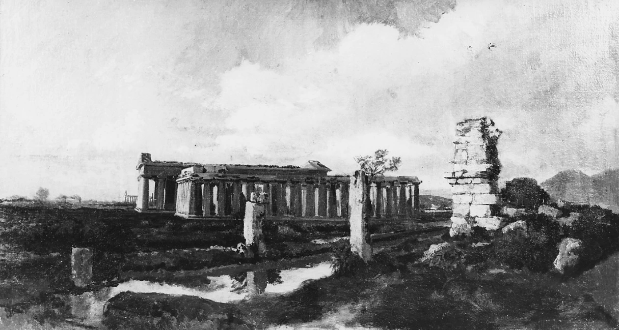 Tempio di Paestum - Museo Civico, Palazzo d'Avalos, Vasto, (CH)